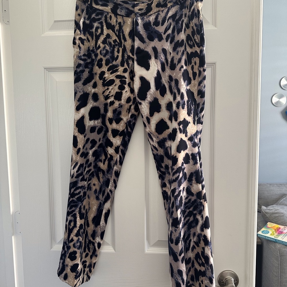 Leopard Print Pants